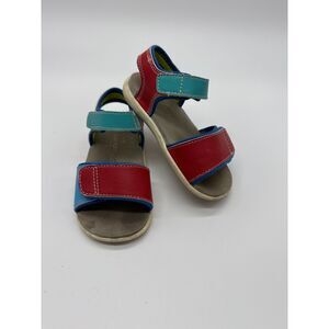 See Kai Run Basics Logan Sport Sandals Red Blue Teal Multicolor Toddler Size 7
